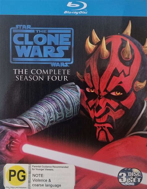 Star Wars: The Clone Wars: The Complete Season Four .